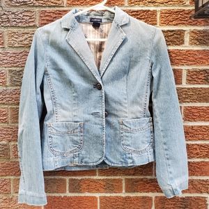 Women's GAP Denim Blazer